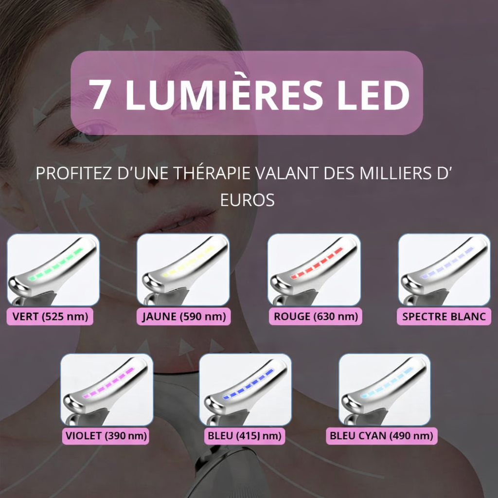 Vonroi - Masseur facial LED tonifiant