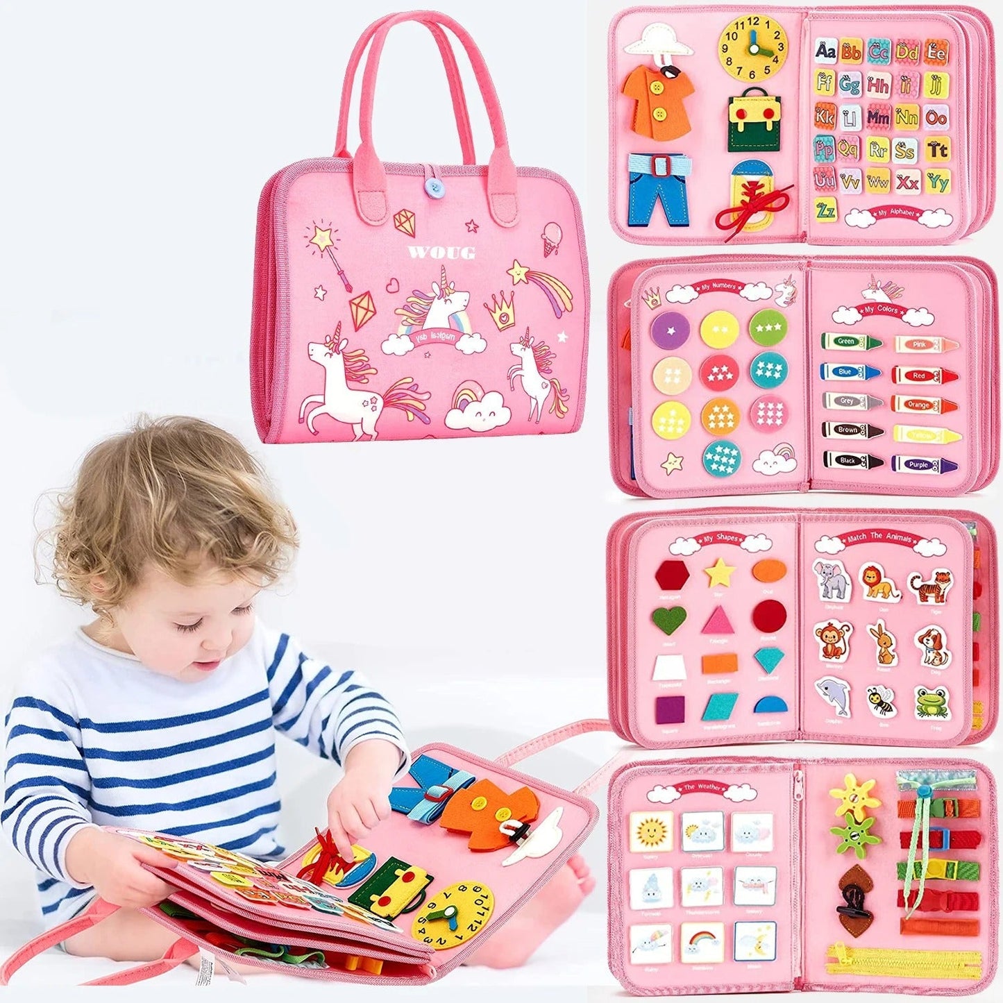 CalmeKid™ – La valise Montessori 7 en 1
